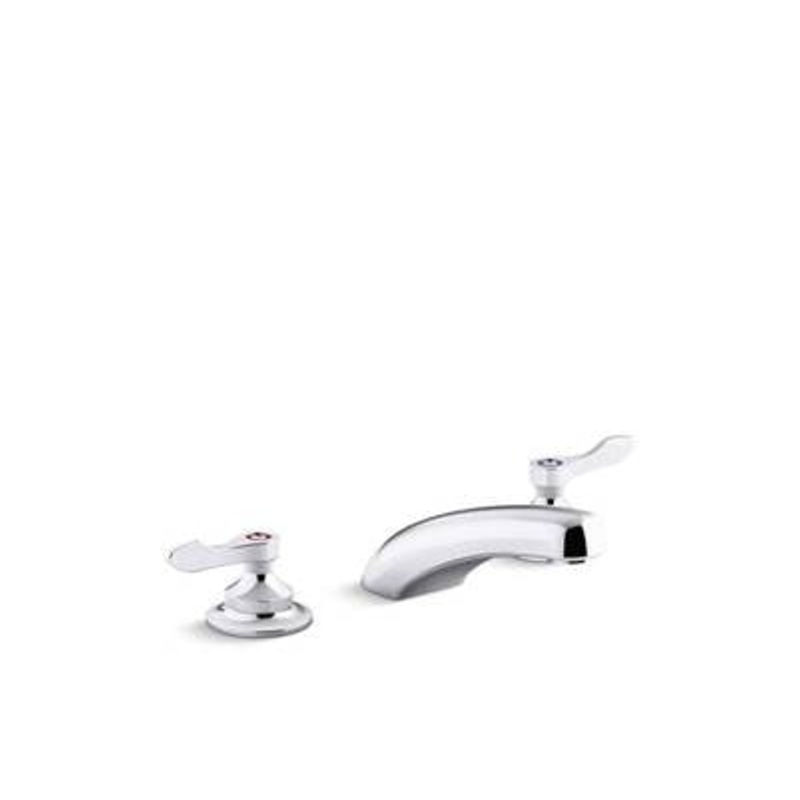 Kohler 800T20-4AKA-CP- Triton Bowe 1.0 gpm widespread bathroom sink faucet with aerated flow and lever handles drain not included