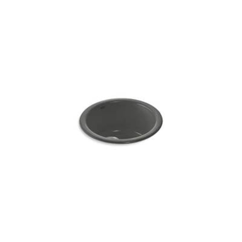Kohler 6565-58- Porto Fino 18-3/8'' diameter x 8-5/16'' Top-mount/undermount bar sink