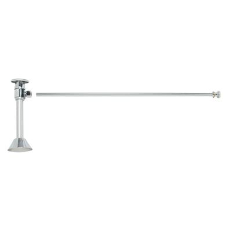 Mountain Plumbing MT6840-NL- Oval Handle Toilet Angle Sweat Supply Kit