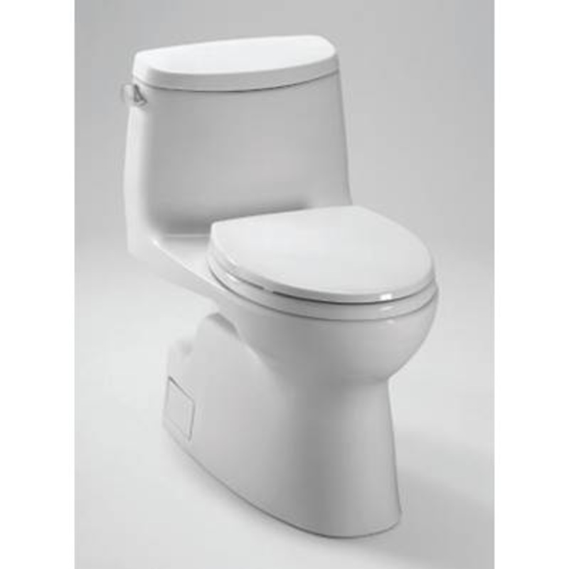 Toto CST614CEFGAT40#01- Toto Carlyle Ii One-Piece Elongated 1.28 Gpf Washlet+ And Auto Flush Ready Toilet With Cefiontect Cotton White