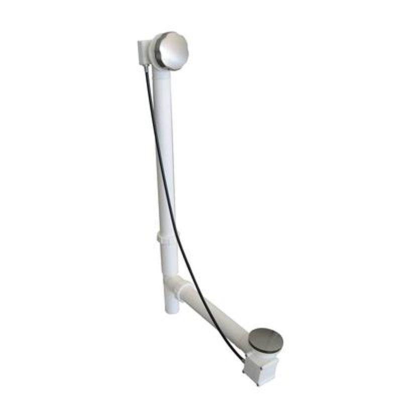 Toto ABD100#BN- Toto Bath DrainWhite Tubular Brushed Nickel