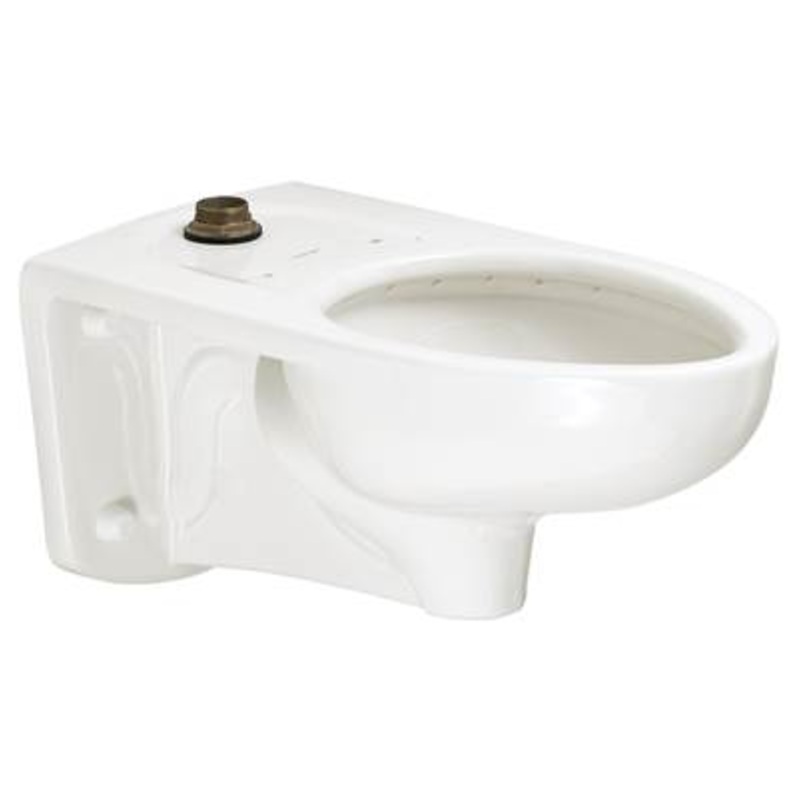 American Standard 3351101.020- Afwall Millennium 1.1  1.6 Gpf (4.2  6.0 Lpf) Top Spud Elongated Wall-Hung Everclean Bowl