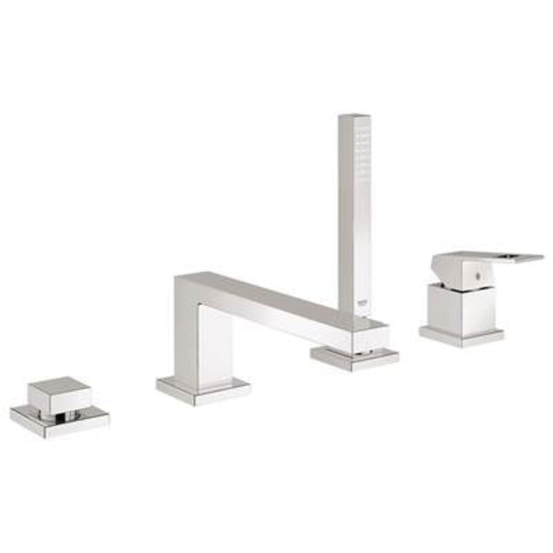 Grohe 19897001- Eurocube RTF, 4 Hole with personal hand shower
